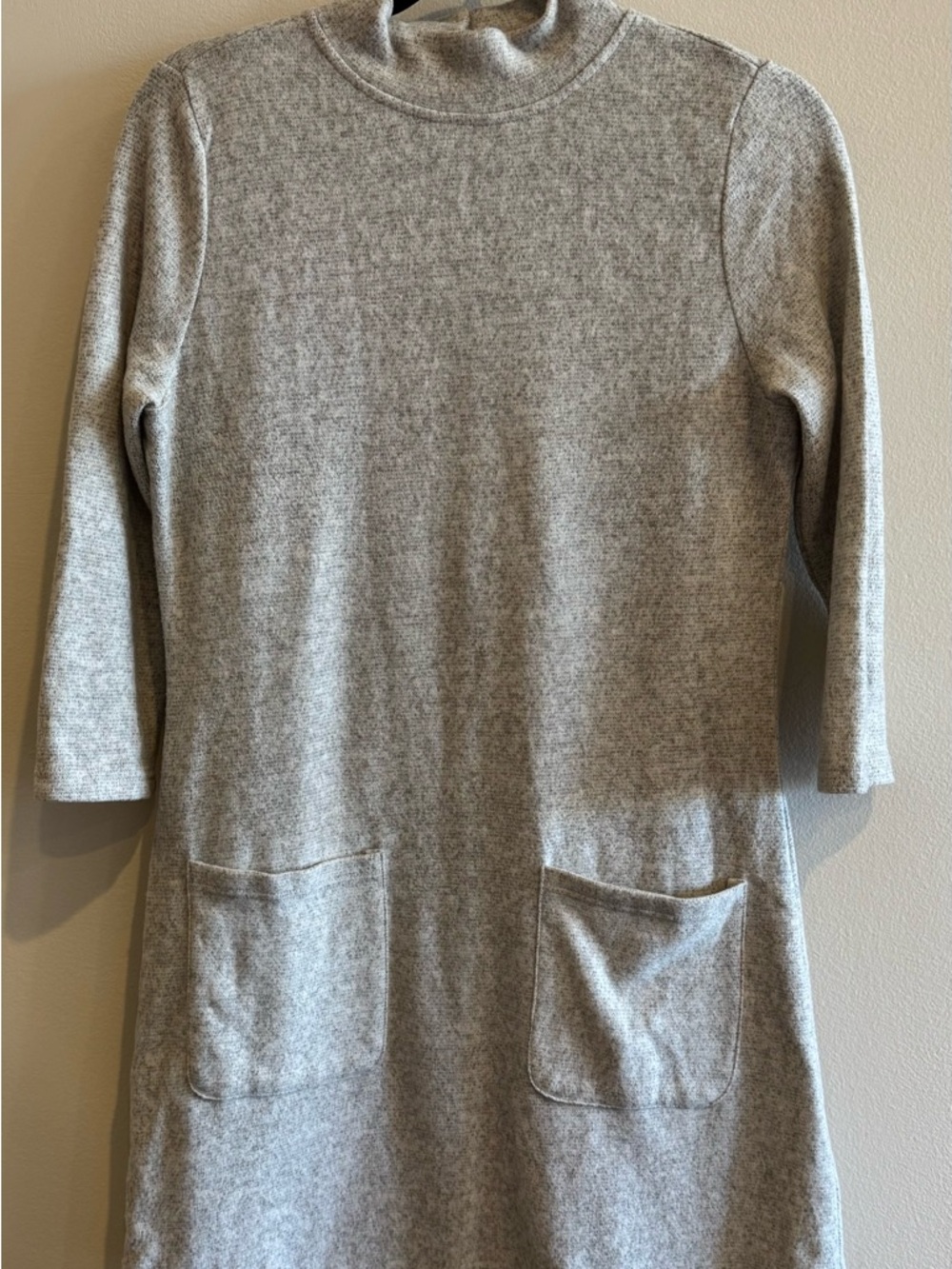 Moth Light Grey Knit Top